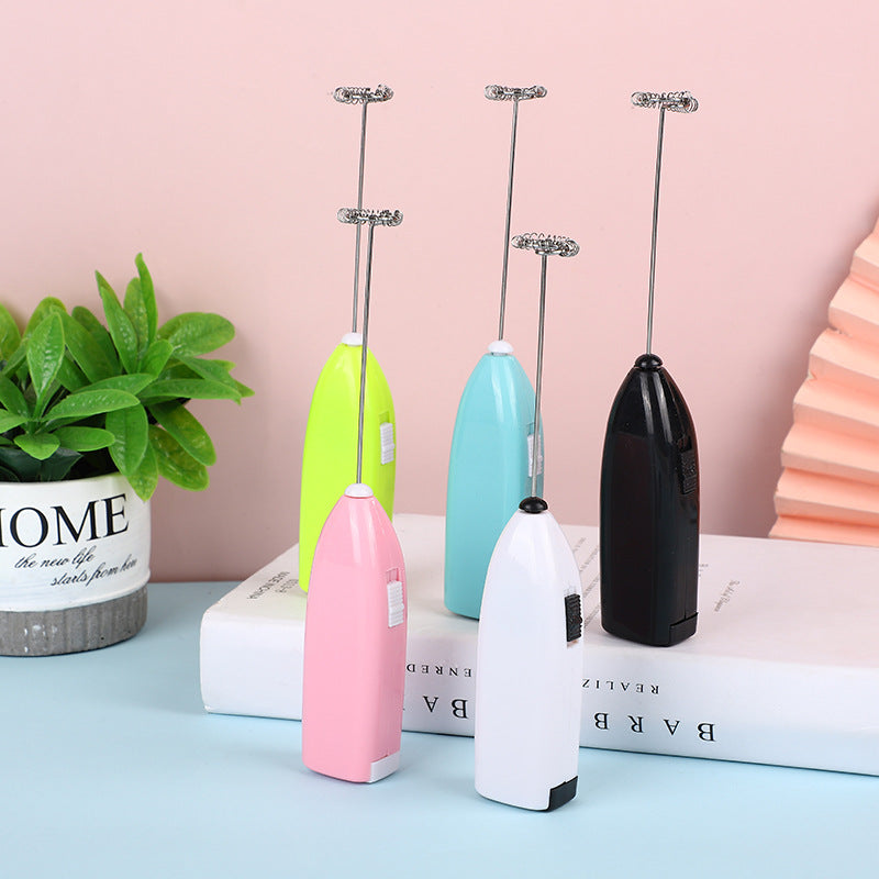 Electric Egg Beater Milk Frother for Coffee Cappiccino Creamer Agitator Kitchen Accessories  Portable Whisk Cooking Gadgets