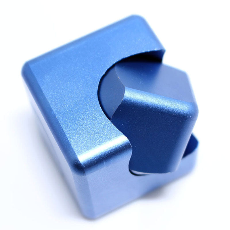 Cube Fidget Spinner EDC Metal Hand Spinning Top Tip Gyro Rotating Relieve Relax Reducing Toy Antistresse Relieving Anxiety Decompression Sensory Toys Desk Gadgets for Children Adults