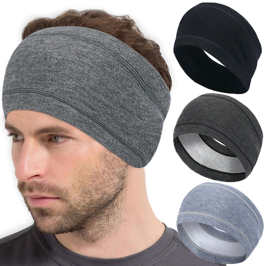 Comfortable and Stylish Warm Sports Headband for Men and Women - Perfect for Jogging, Tennis, Badminton, and Fitness - Keep Your Hair in Place and Stay Warm During Outdoor Activities