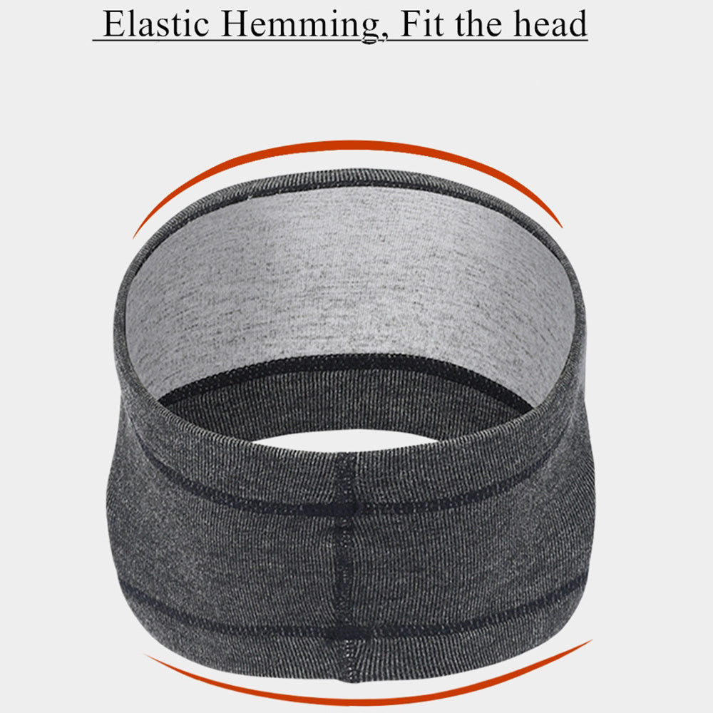Comfortable and Stylish Warm Sports Headband for Men and Women - Perfect for Jogging, Tennis, Badminton, and Fitness - Keep Your Hair in Place and Stay Warm During Outdoor Activities