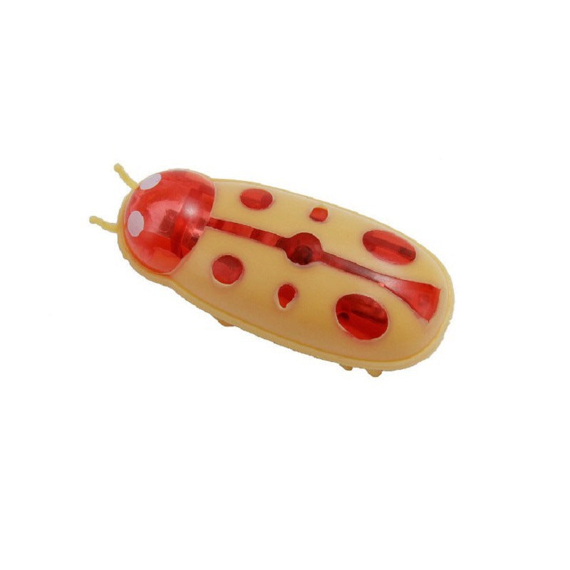 Interactive Electric Ladybug Cat & Dog Teaser Toy - Automatically Escapes Obstacles!