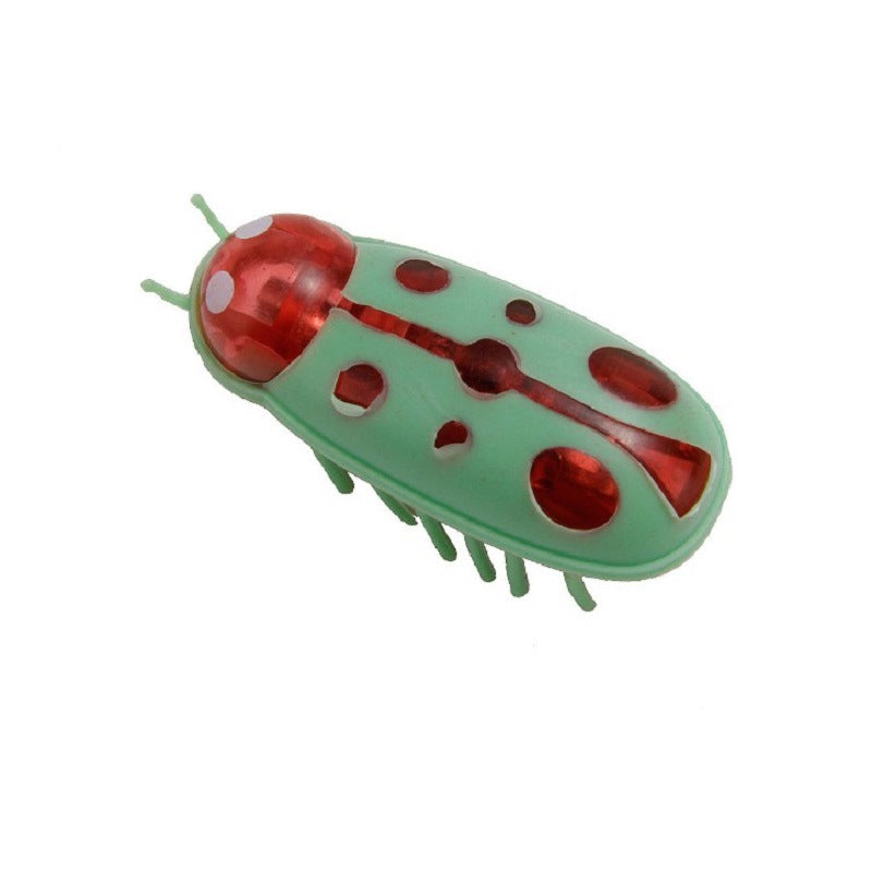Interactive Electric Ladybug Cat & Dog Teaser Toy - Automatically Escapes Obstacles!