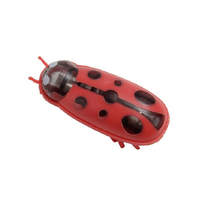 Interactive Electric Ladybug Cat & Dog Teaser Toy - Automatically Escapes Obstacles!
