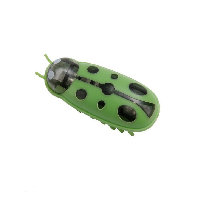 Interactive Electric Ladybug Cat & Dog Teaser Toy - Automatically Escapes Obstacles!