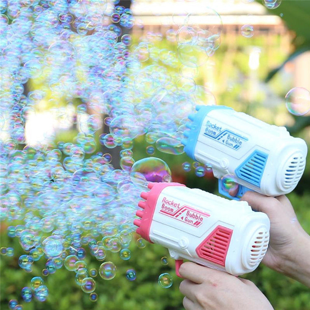 Electric Bubble Gun: The Perfect Outdoor Toy for Kids' Birthdays and Weddings!