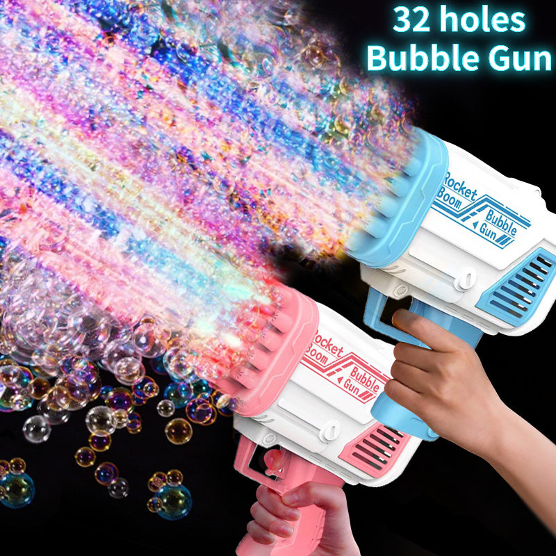 Electric Bubble Gun: The Perfect Outdoor Toy for Kids' Birthdays and Weddings!