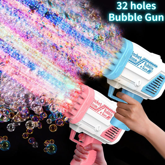 Electric Bubble Gun: The Perfect Outdoor Toy for Kids' Birthdays and Weddings!