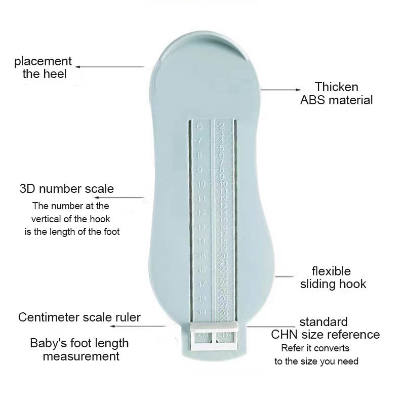 Kid Infant Foot Measure Gauge Shoes Size Measuring Ruler Tool Baby Child Shoe Toddler Infant Shoes Fittings Gauge foot measure