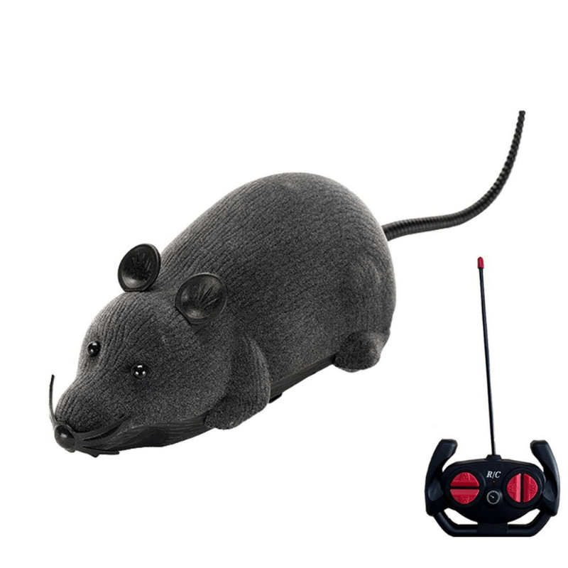 Wireless Remote Control Interactive RC Rat Mouse Toy - Entertain And Stimulate Your Cats And Dogs!