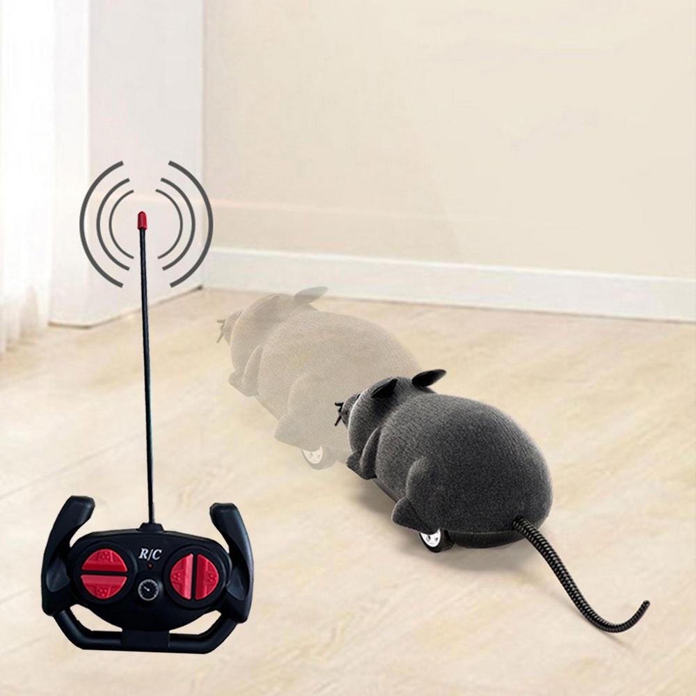 Wireless Remote Control Interactive RC Rat Mouse Toy - Entertain And Stimulate Your Cats And Dogs!