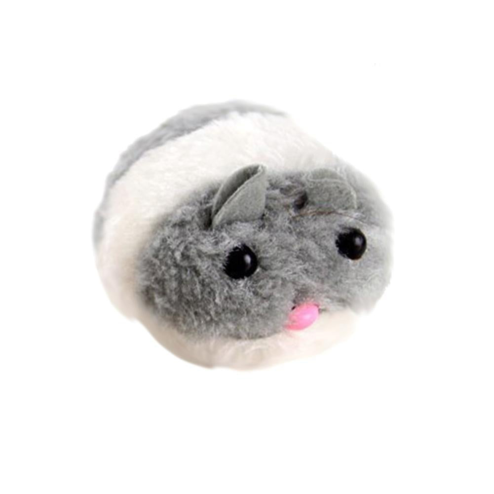 Funny Cute Cat Toy Mouse Design Plush Cat Teaser Toy Shake Moving Cat Toys
