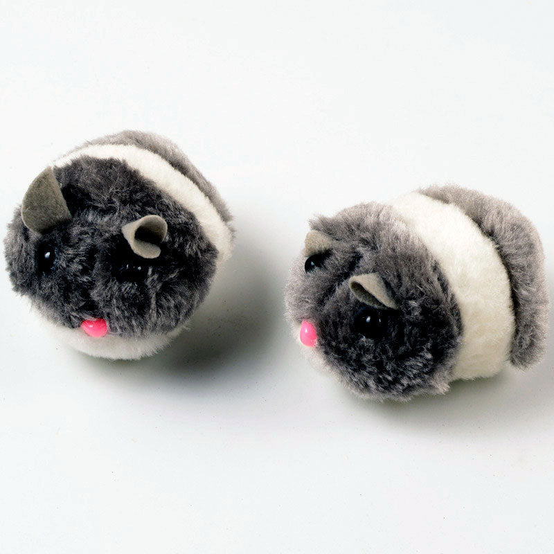 Funny Cute Cat Toy Mouse Design Plush Cat Teaser Toy Shake Moving Cat Toys