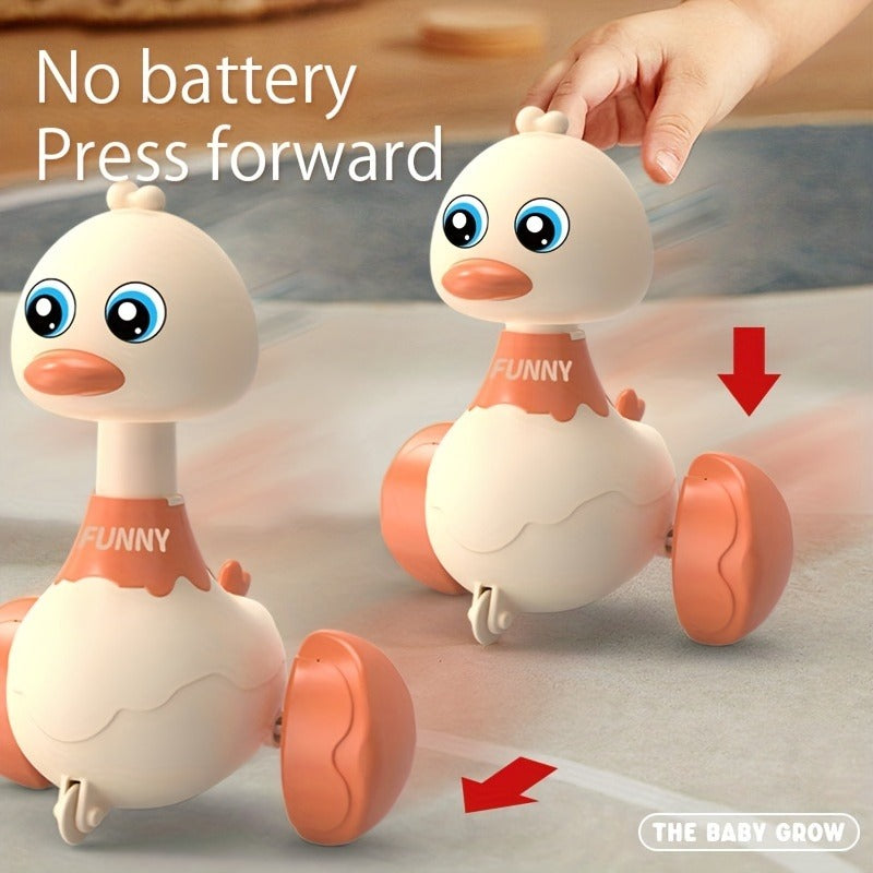 1/3pcs Children's Press Toy Car - Cute Swing Duck, No Battery Required Before Press Christmas New Year Birthday Gifts for 3 4 5 6 7 8 Years Old Boys Girls
