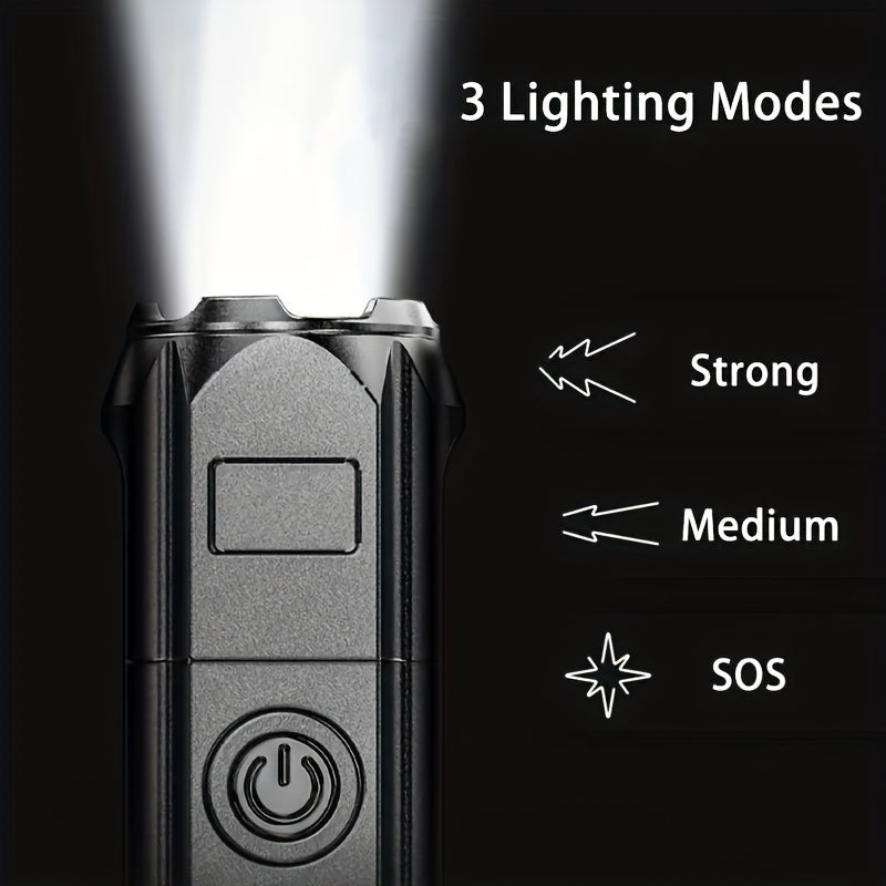 IPX4 Water Resistant, APOLLOFIRE Flashlight with Zoom & Focusable Beam - Portable, - Zooming Torch Suitable for Camping, Emergencies, Use - Compact & Powerful Flashlight