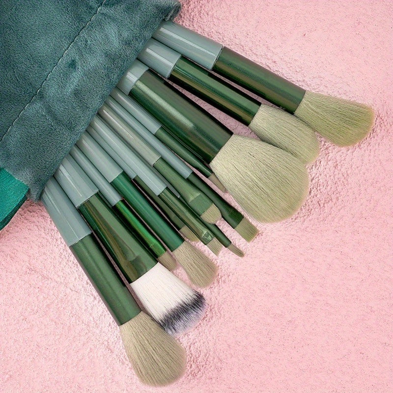 13Pcs Super Soft Makeup Brushes Eyeshadow Brush Ultra Soft Multi-Use Face Eye Makeup Brushes for Women Girls Makeup Beauty Tools