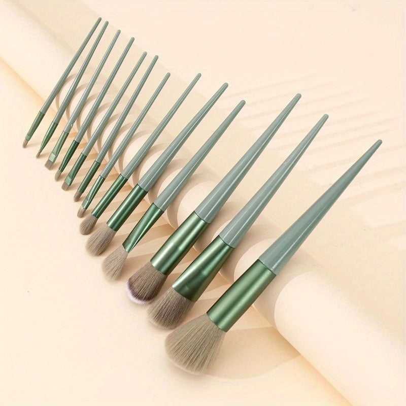 13Pcs Super Soft Makeup Brushes Eyeshadow Brush Ultra Soft Multi-Use Face Eye Makeup Brushes for Women Girls Makeup Beauty Tools