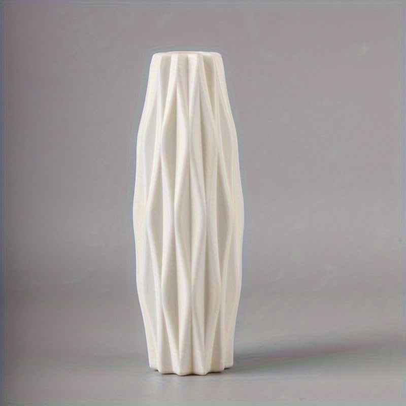Modern Nordic-Inspired Vase - Sleek & Simple Flower Holder for Home Decor, Perfect for Weddings & Room Accents (Flowers Not Included)