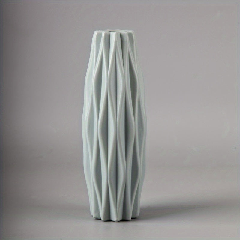 Modern Nordic-Inspired Vase - Sleek & Simple Flower Holder for Home Decor, Perfect for Weddings & Room Accents (Flowers Not Included)