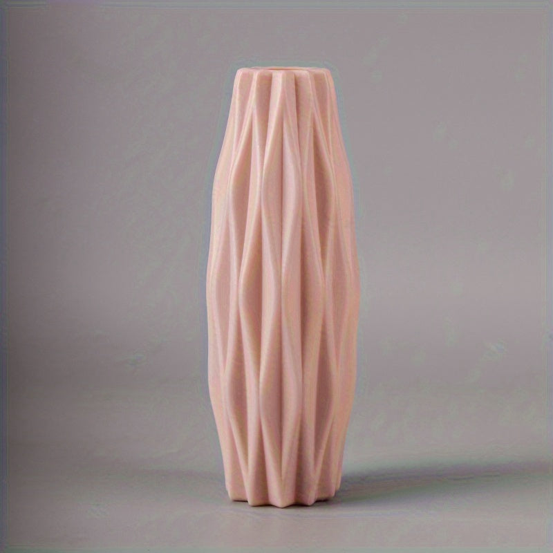 Modern Nordic-Inspired Vase - Sleek & Simple Flower Holder for Home Decor, Perfect for Weddings & Room Accents (Flowers Not Included)