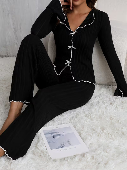 Bow Pj Set