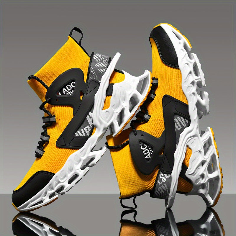 Men'S Casual Sports Shoes, Luxurious Tennis Trainers, Breathable Fashion Loafers, And Lightweight Running Shoes with Shock-Absorbing Features.