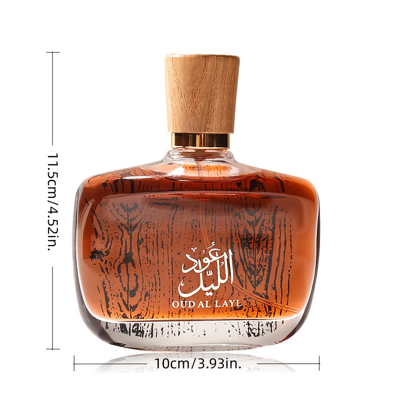Dubai Flower Women'S Fragrance 3.4Oz - Features Musk, Jasmine, And Warm Amber Notes - Comes in an Elegant Gift Box - Decorated with Classic Arabic Golden Floral Designs - Perfect for Daily Use by Women - A Great Option for Th