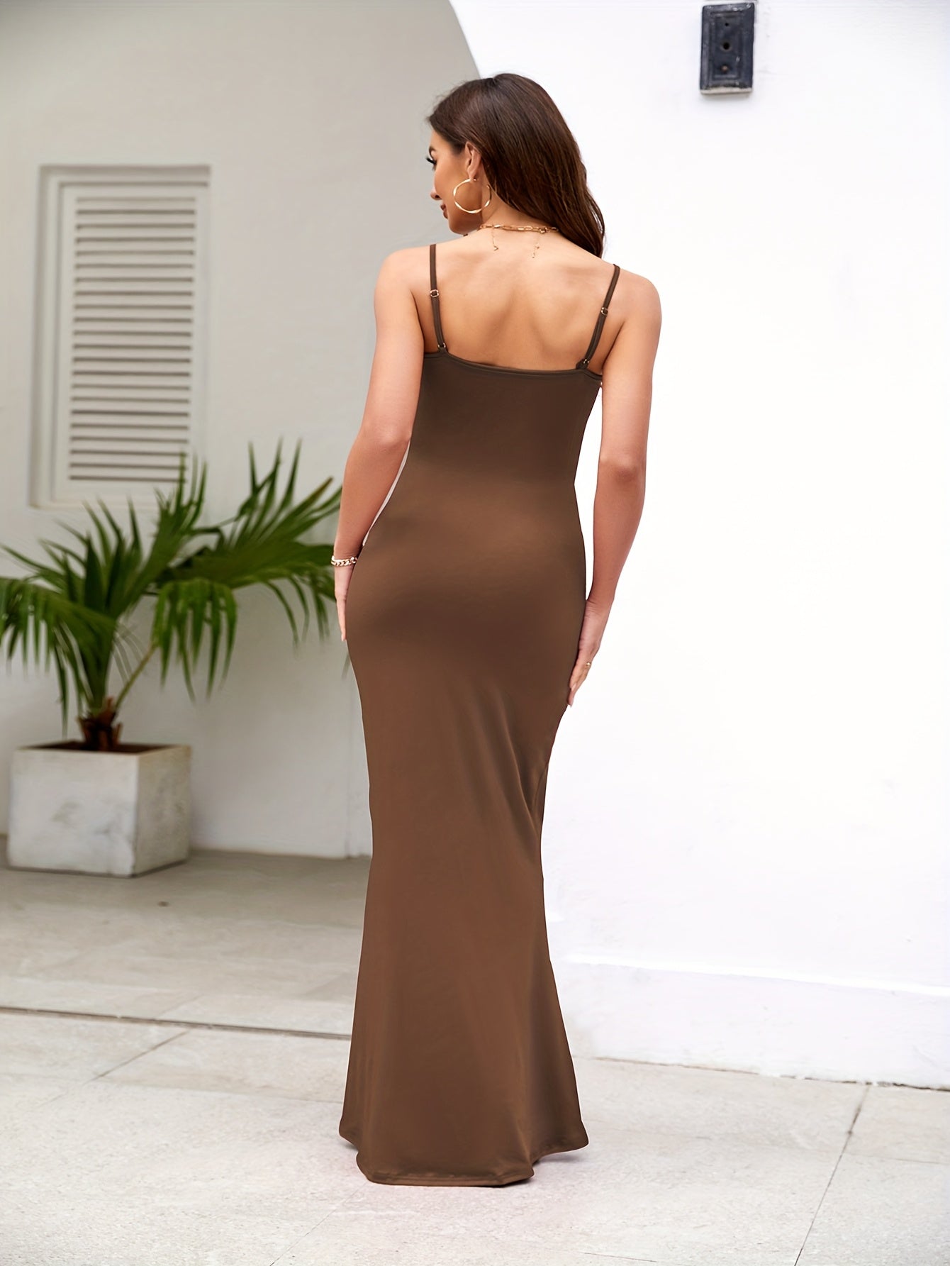 2025 New European and American Cross-border Fashion Elegant Party Dress Halter Backless Long Dress for Women