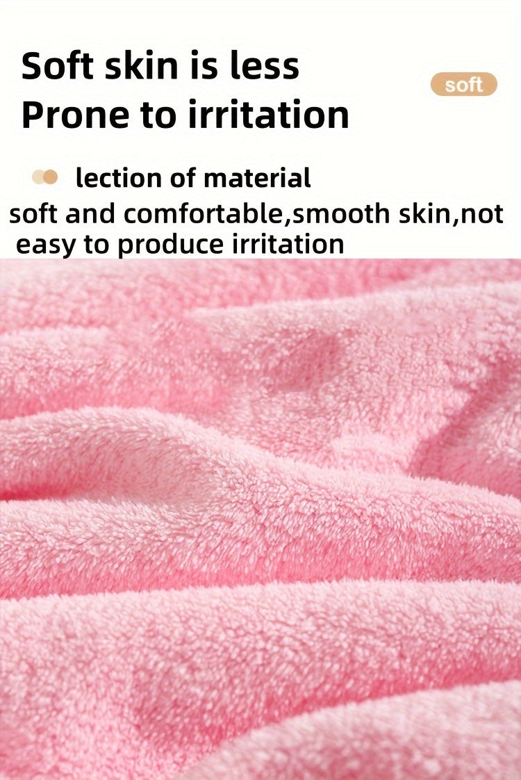 A Super Absorbent Microfiber Baby Bath Towel, Suitable for Infants Aged 0-2 Years, Featuring a Hood, Soft And Comfortable, with a Cartoon Design, Machine Washable, Perfect for Baby Bathing