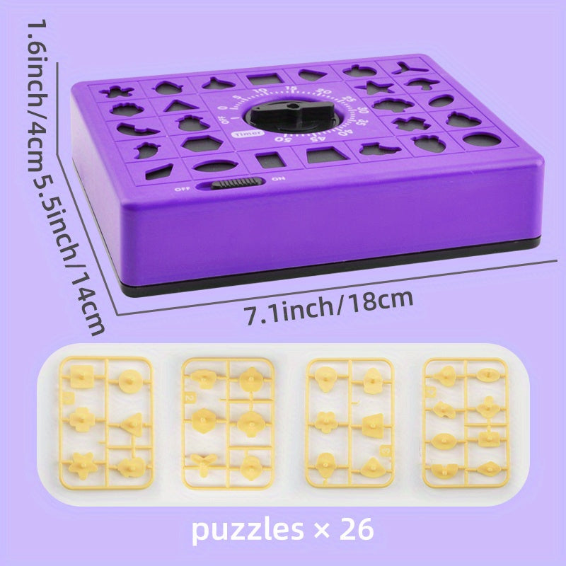 Timing Puzzle Toy, Winning Fingers Shape Toy Puzzle Game, Pop Up Board Game With Shape Puzzles, Two Players Concentration Games Puzzle Board Matching Game, Educational Toys Halloween Christmas Gift