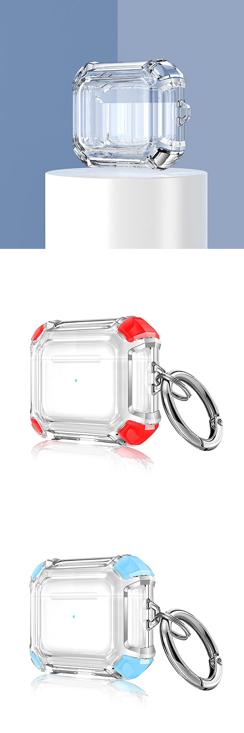 Shockproof Protective Case For Airpods Pro3: Get Maximum Audio Clarity With Creative Clear TPU Earbuds
