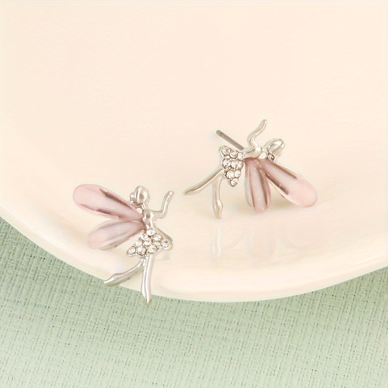 Vintage Korean Flower Fairies Stud Earrings - Daily Chic & Party-Ready, All-Season Versatile Jewelry