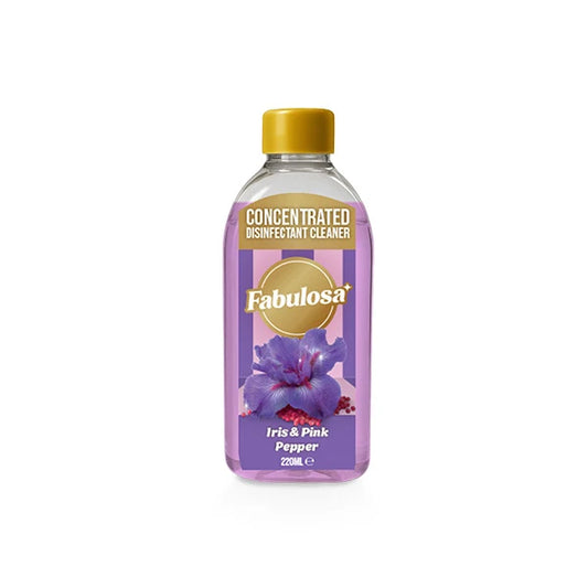 Fabulosa Multi-Purpose Concentrated Antibacterial Disinfectant Iris Pink Pepper 220ml