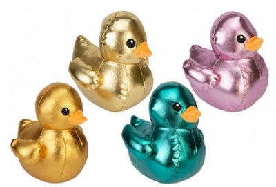 Cuddle Crew Value Plush Metallic Duck 15cm