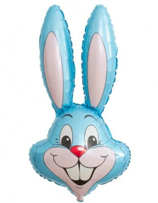Rabbit Head Blue L Balloon