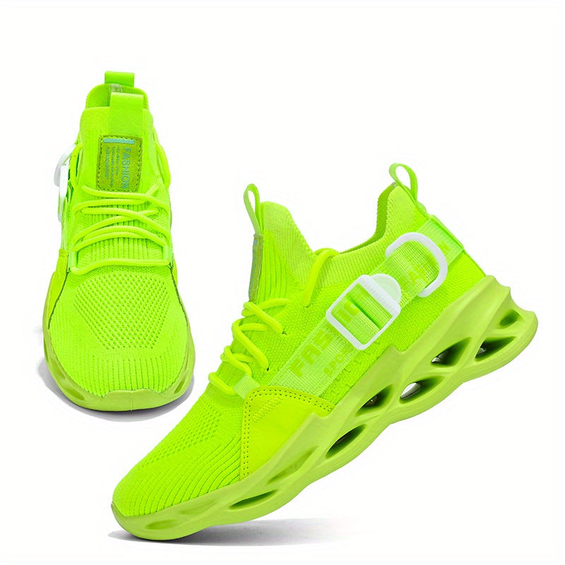 Women's Breathable High Impact Sneakers with Blade Type Lace Up and Thick Sole Koningsdag/King's Day