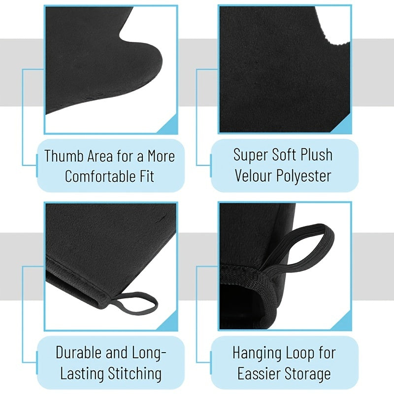 Ultimate Self Tanning Mitt - Streak-Free, Quick-Dry Formula for Face & Back - Reusable, Soft Glove - Professional-Grade, Uniform Tan Applicator