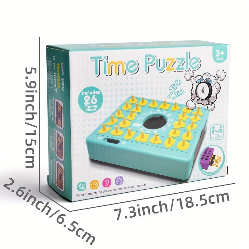 Timing Puzzle Toy, Winning Fingers Shape Toy Puzzle Game, Pop Up Board Game With Shape Puzzles, Two Players Concentration Games Puzzle Board Matching Game, Educational Toys Halloween Christmas Gift