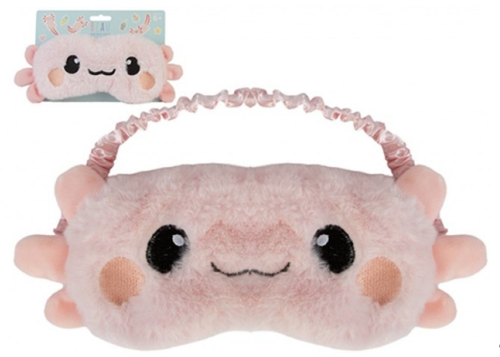 Beau Hair Accessories Axolotl Plush Eye Mask