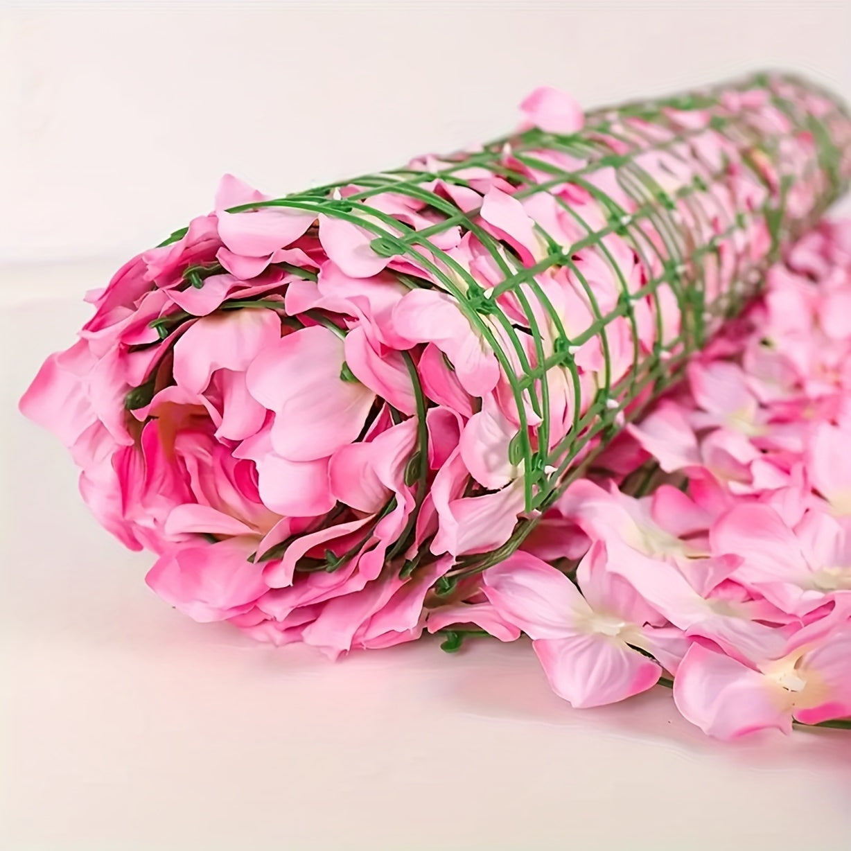 Artificial Flower Wall Panel, Realistic Flowers for Wedding Birthday Party Bride Gift Party Home Decoration