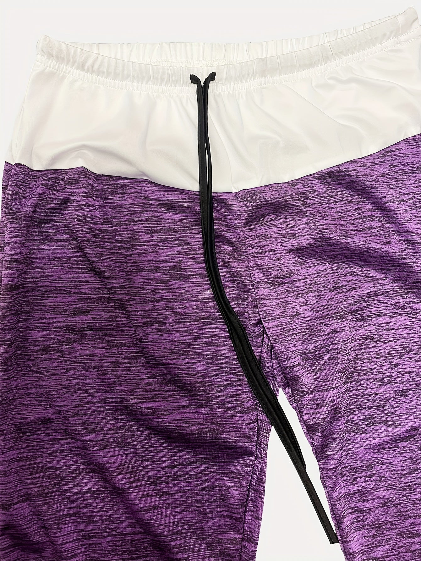 Wide Leg Elastic Yoga Pants, Loose Casual Drawstring Pants, Women's Clothing