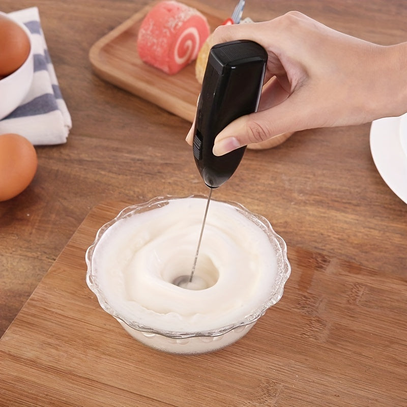 Electric Egg Beater Milk Frother for Coffee Cappiccino Creamer Agitator Kitchen Accessories  Portable Whisk Cooking Gadgets