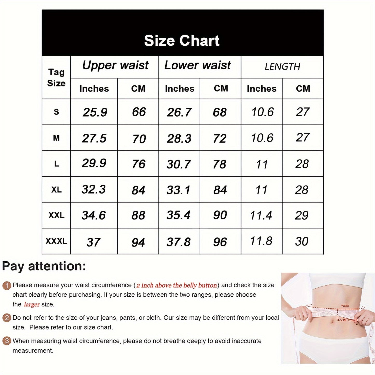 [Sauna Sweat Waist Trainer Shaper] Women's Waist Trainer Shaper Sauna Sweat Belt Waist Trimmer