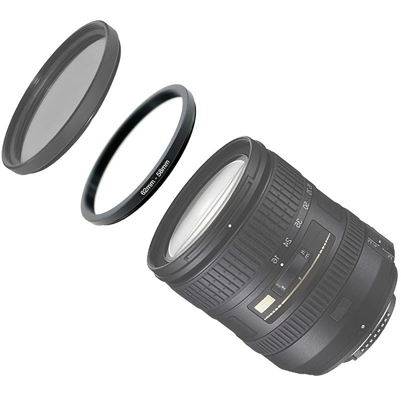 18pcs Camera Lens Filter Step Up And Step Down Lens Filter Stepping Adapter Ring 37 49 52 55 58 62 67 72 77 82mm For Nikon, Canon, Sony, Pacasonic, Fuji Pentax Olympus And Other SLR DSLR Camera Lens