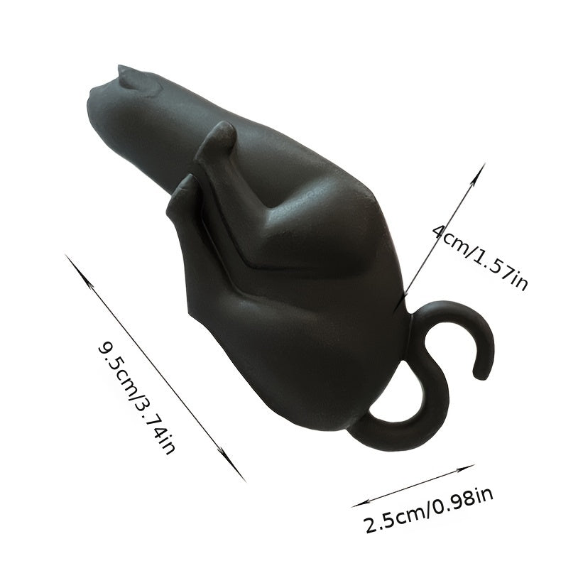 Cute Kitten-Shaped Silicone Wine Bottle Stopper - Keep Your Wine Fresh and Sealed!