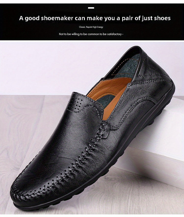 Men's Business Casual Shoes Comfortable Breathable Stitched