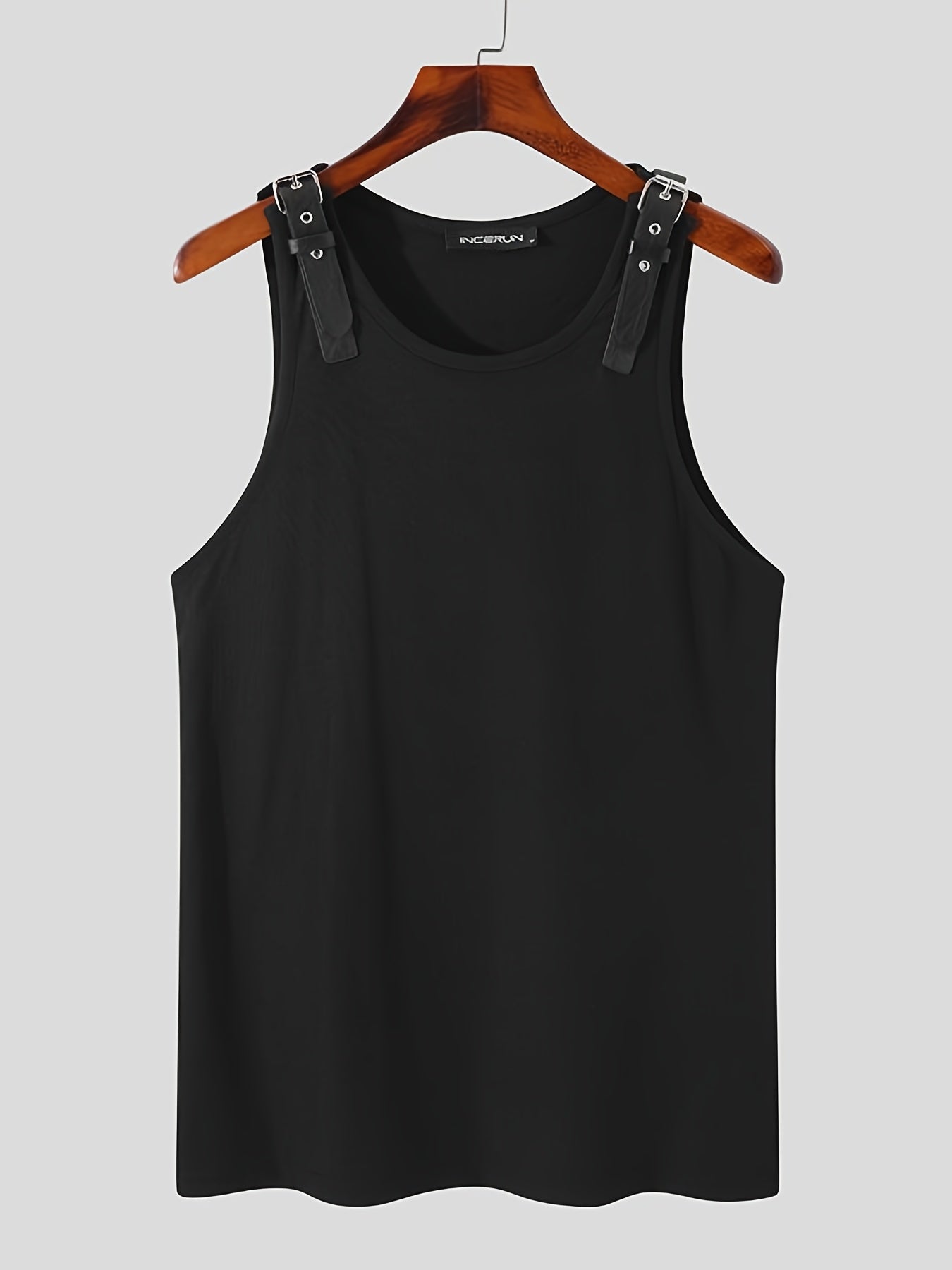 Vibrant Summer Essentials - INCERUN Sleeveless O-Neck Tank Tops - Breathable, Quick-Drying, Streetwear-Inspired Vests for Men - Perfect for Outdoor Activities, Fitness, and Casual Fashion