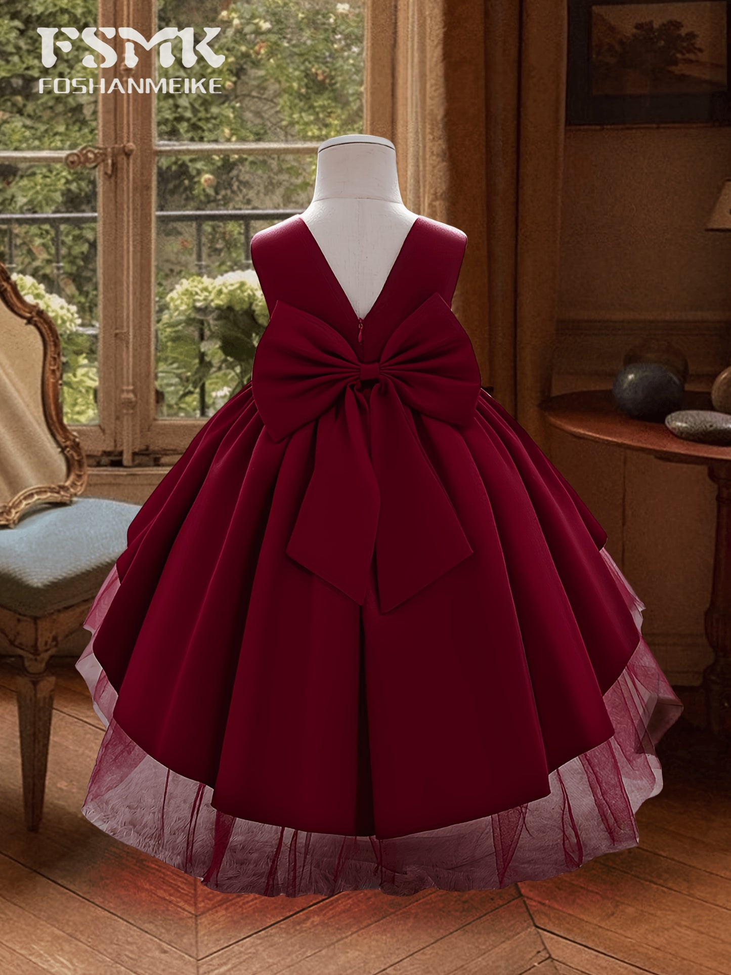 New Children's Dress Princess Skirt Tulle Puff Skirt Flower Boy Wedding Dress Girls Fish Tail Skirt Party Skirt