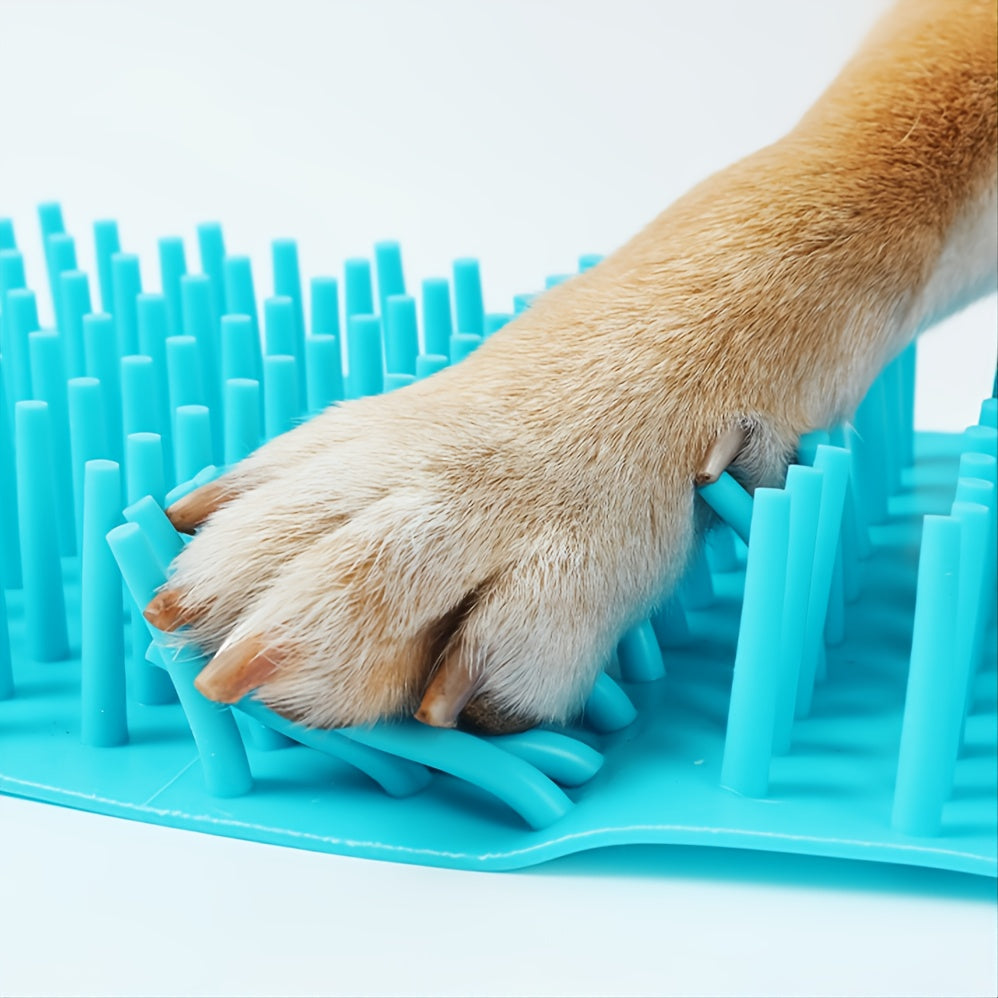 Pet Cats Dogs Paw Cleaner Soft Silicone Foot Cleaning Cup Portable Brush