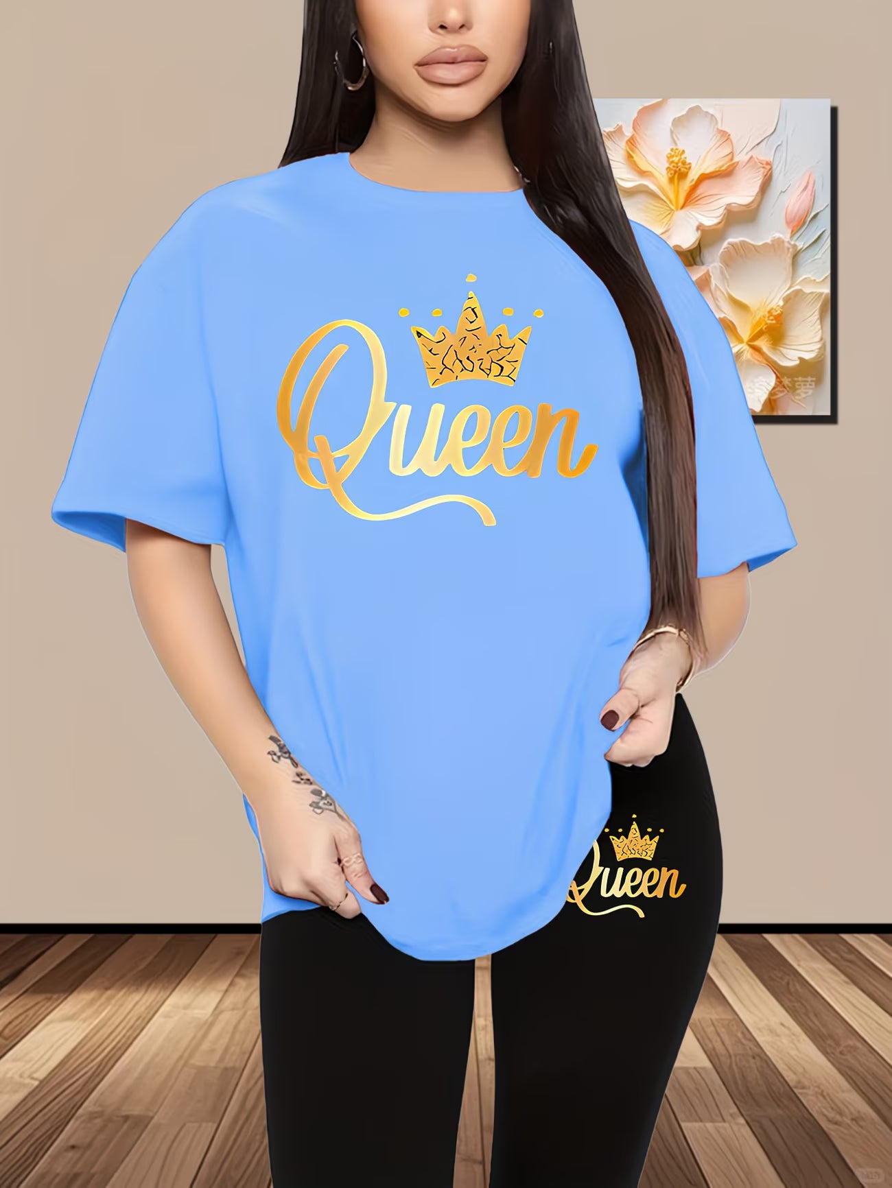 Women's Queen Top & Trousers