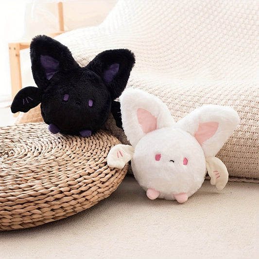 [20CM Kawaii Fat Bat] Kawaii 20CM/7.9 Inches Fat Bat Plush Doll | Cute Flying Bat Plush Toy Soft Stuffed Animals Plush Lovely Birthday Gift For Girls Boys Halloween Gifts Holiday Gift